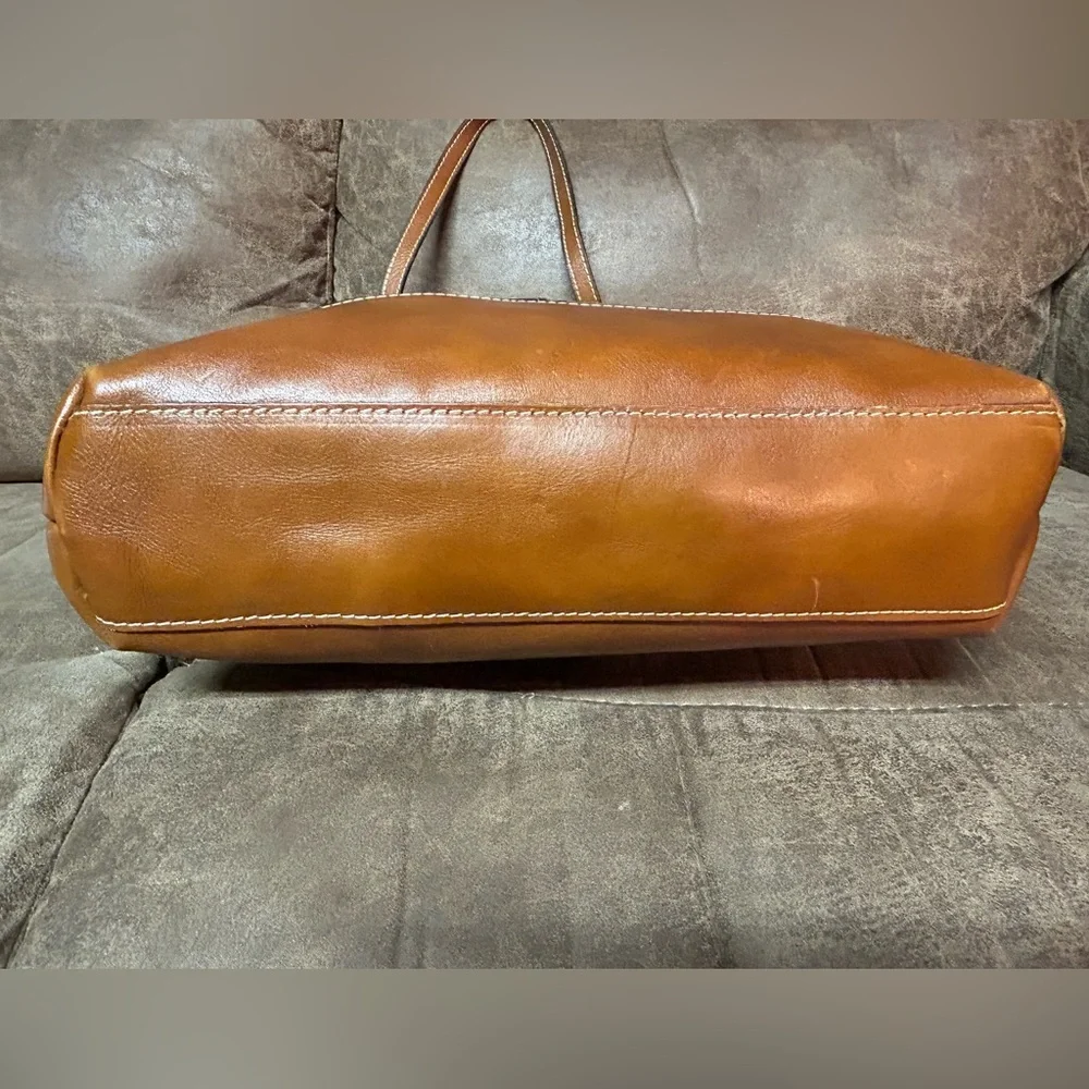 Patricia Nash Napoli Map Leather Tote
